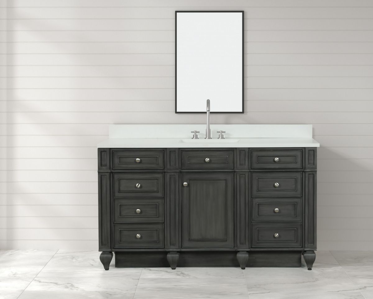 Winston 60" Single Vanity in Gray
