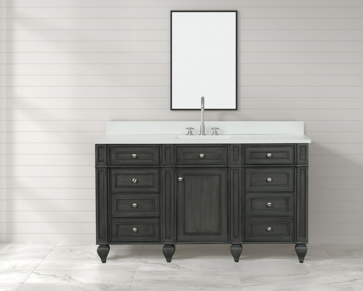 Winston 60" Single Vanity in Gray
