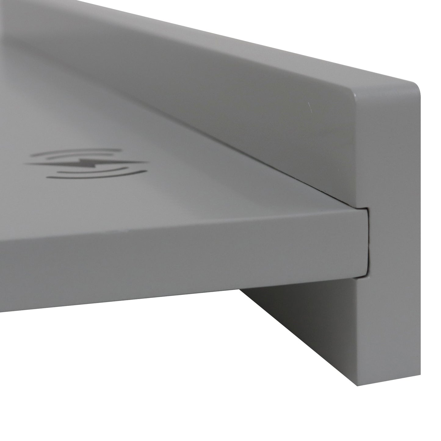 30" Wireless Charging Shelf and Frameless Mirror Set