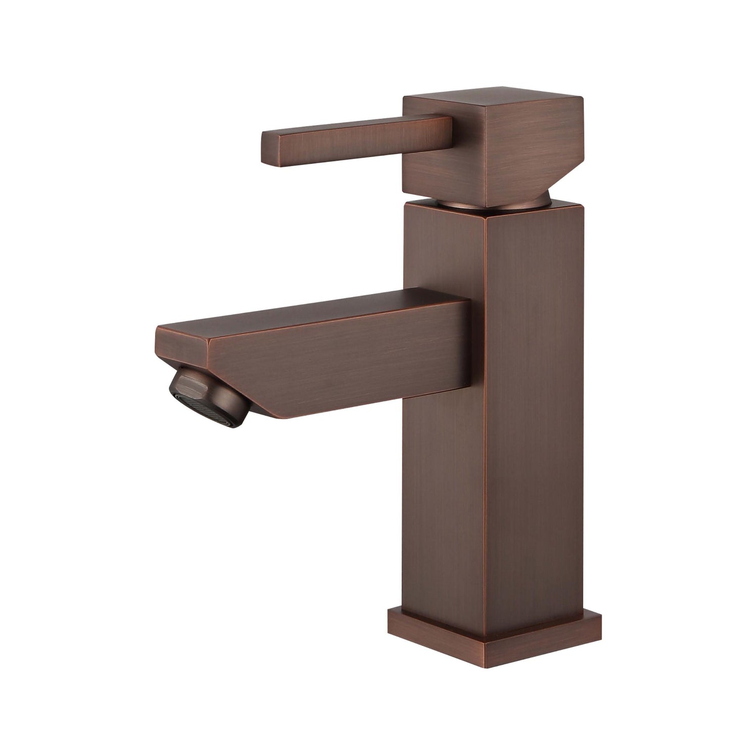 UPC FAUCET WITH DRAIN-BROWN BRONZE
