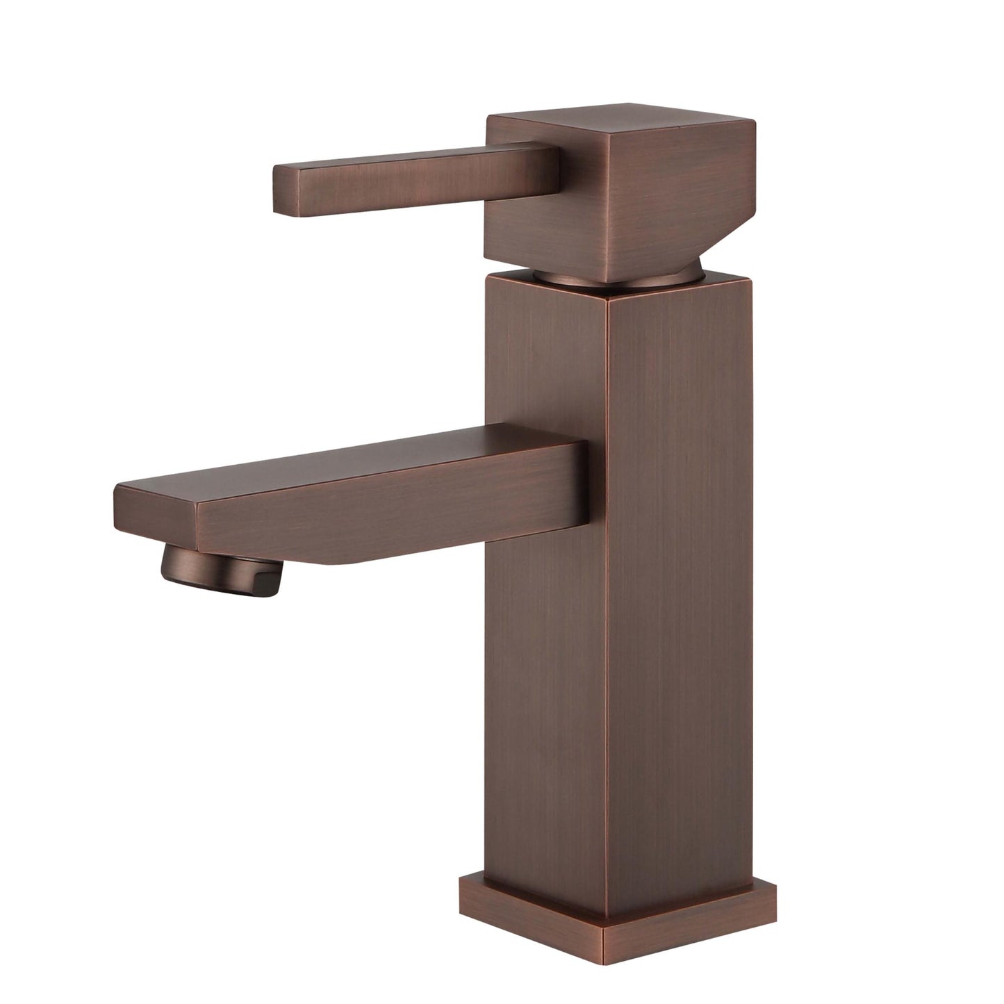 UPC FAUCET WITH DRAIN-BROWN BRONZE