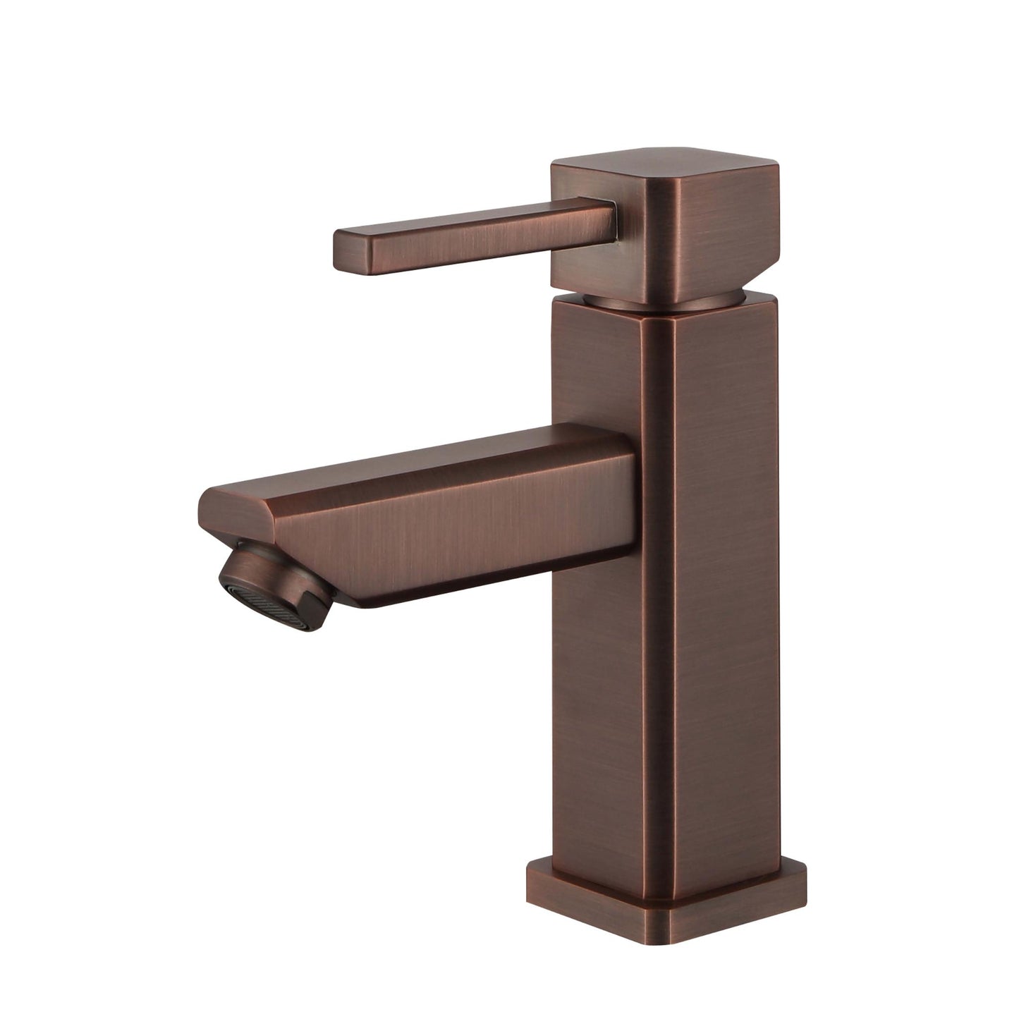 UPC FAUCET WITH DRAIN-BROWN BRONZE