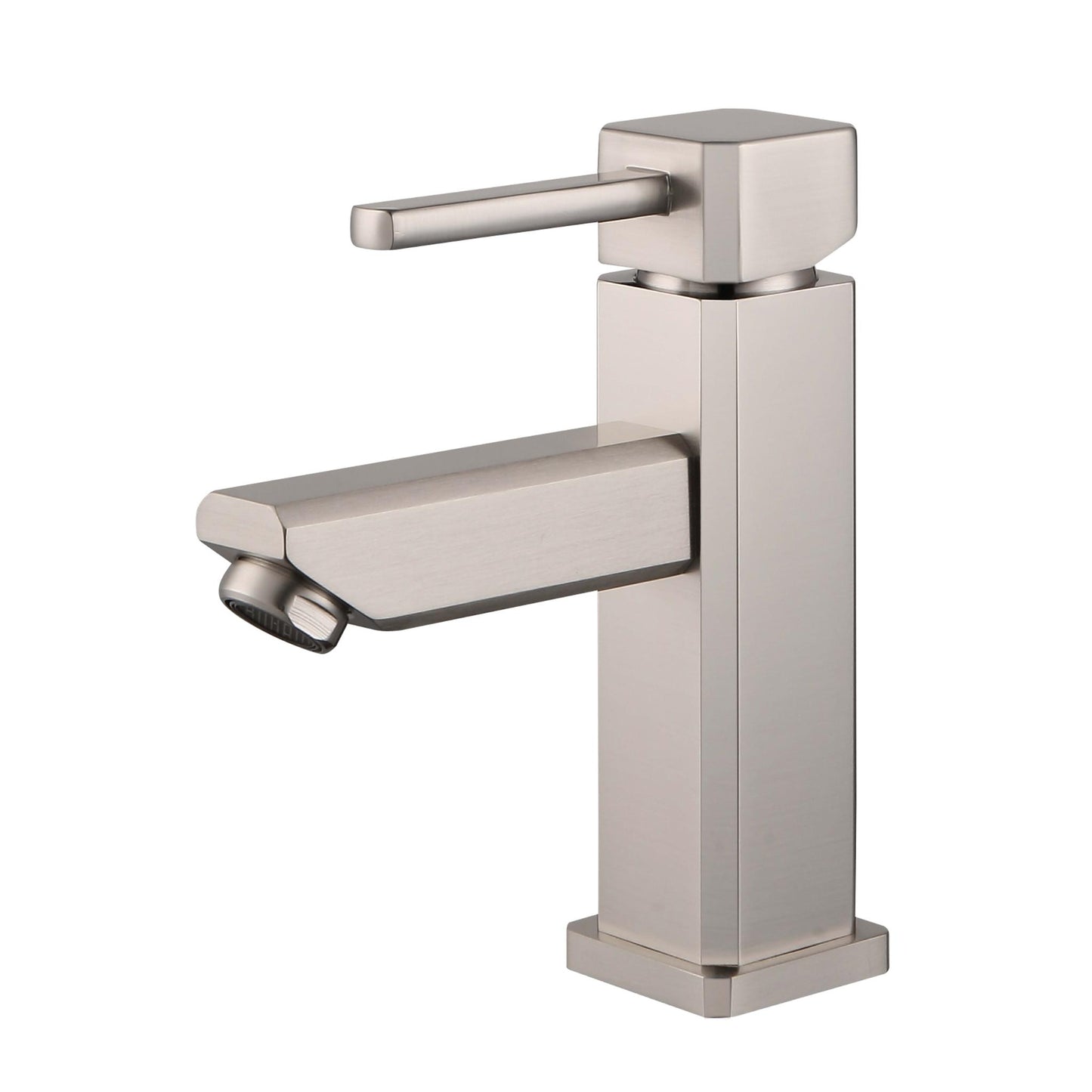 UPC FAUCET WITH DRAIN-BRUSHED NICKEL