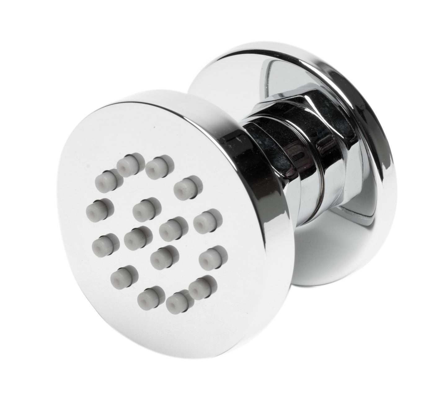 Polished Chrome 2" Round Adjustable Shower Body Spray