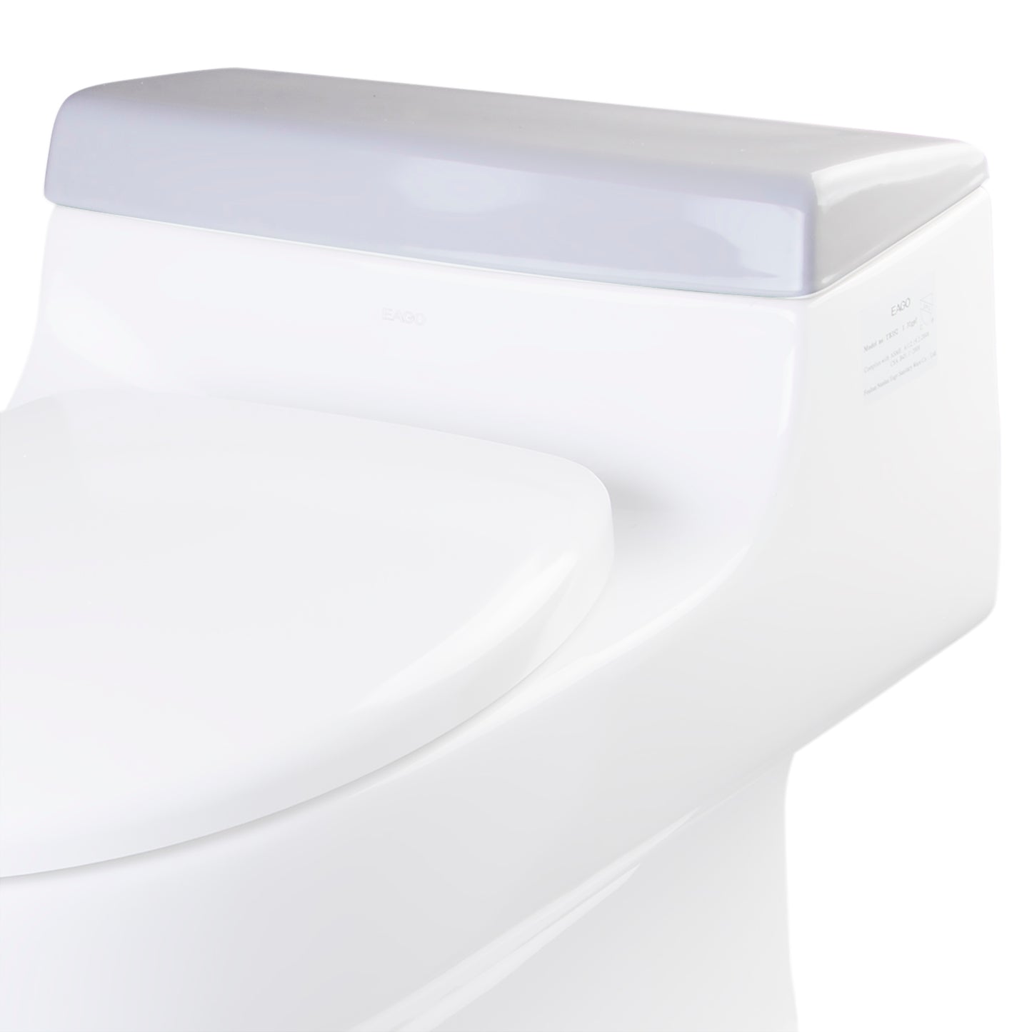Replacement Ceramic Toilet Lid for TB352