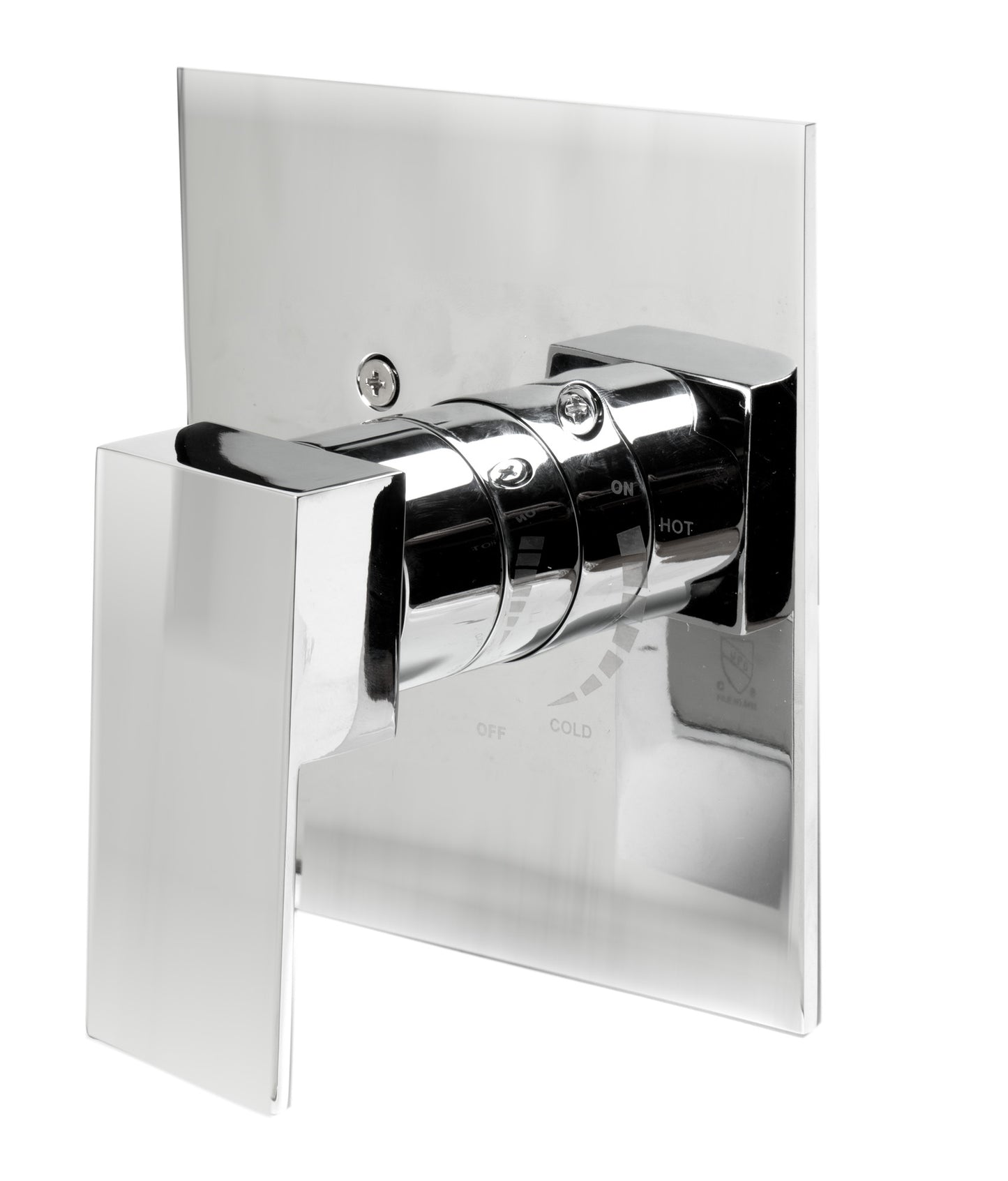 Polished Chrome Modern Square Pressure Balanced Shower Mixer
