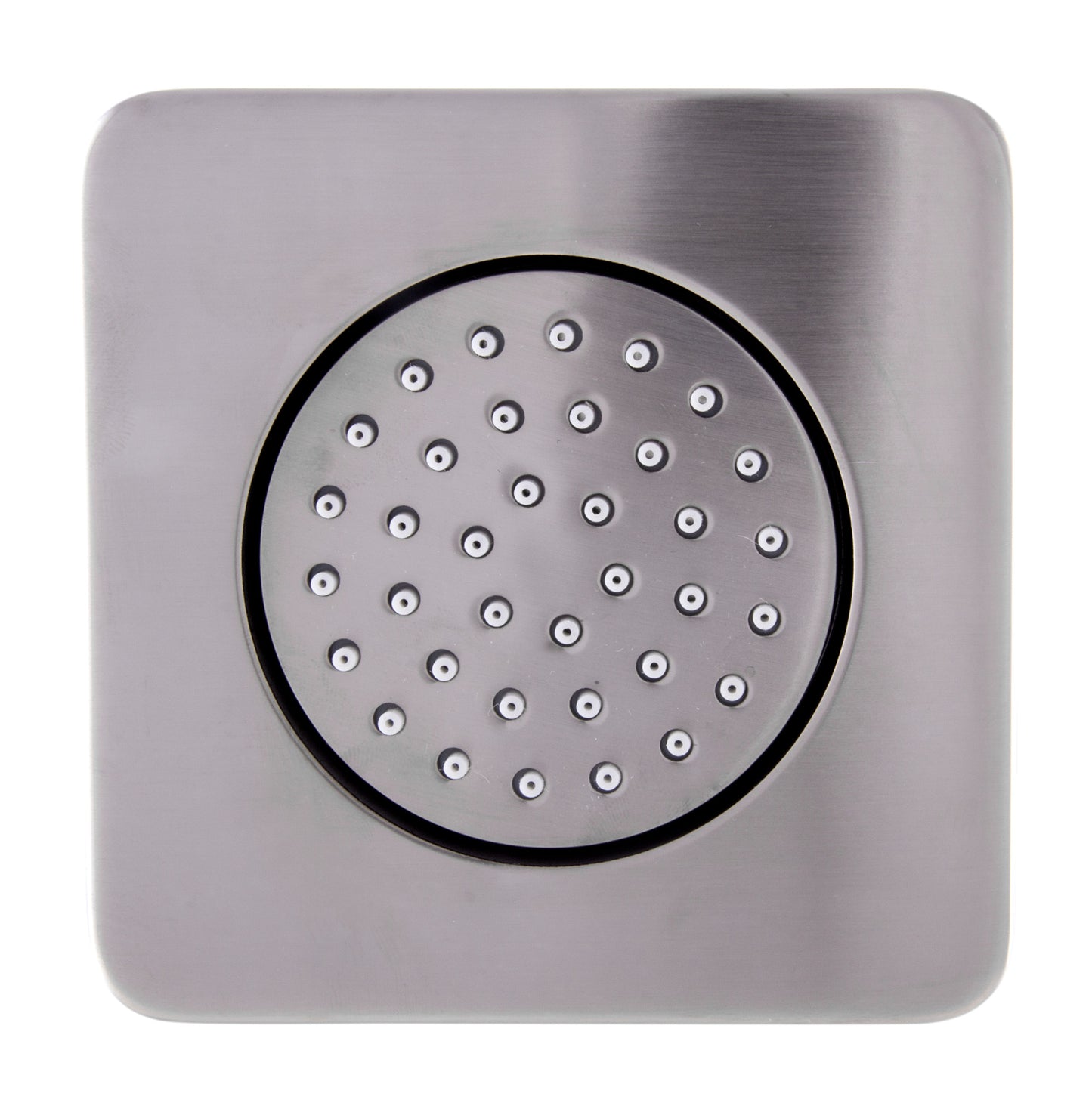 Brushed Nickel Flush Mounted Shower Body Spray