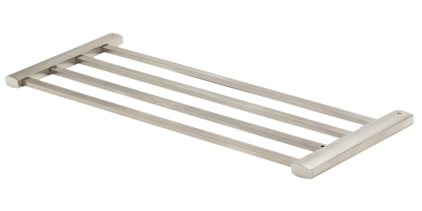Brushed Nickel 24 inch Towel Bar & Shelf Bathroom Accessory