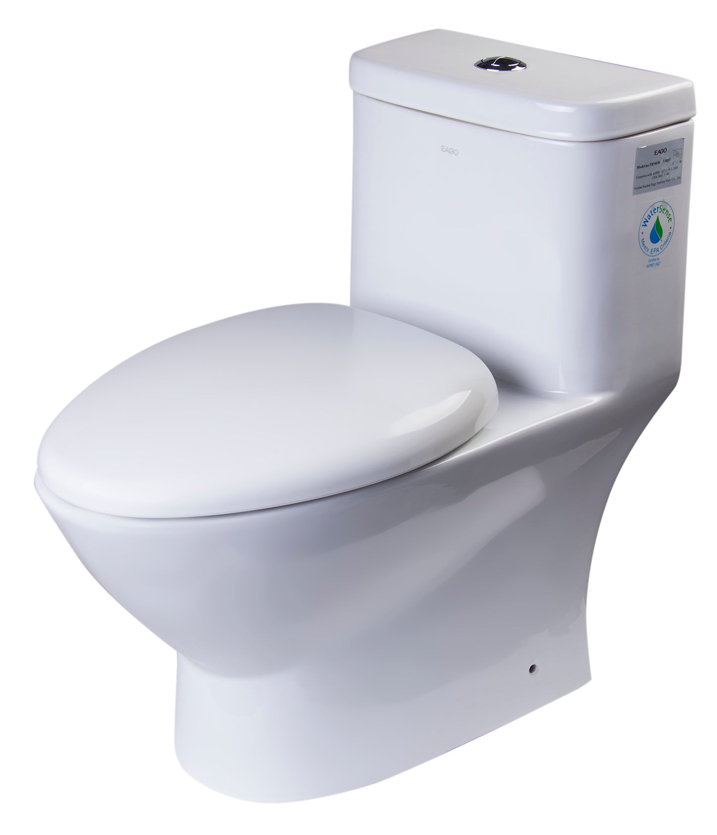 MODERN DUAL FLUSH ONE PIECE HIGH EFFICIENCY LOW FLUSH CERAMIC TOILET