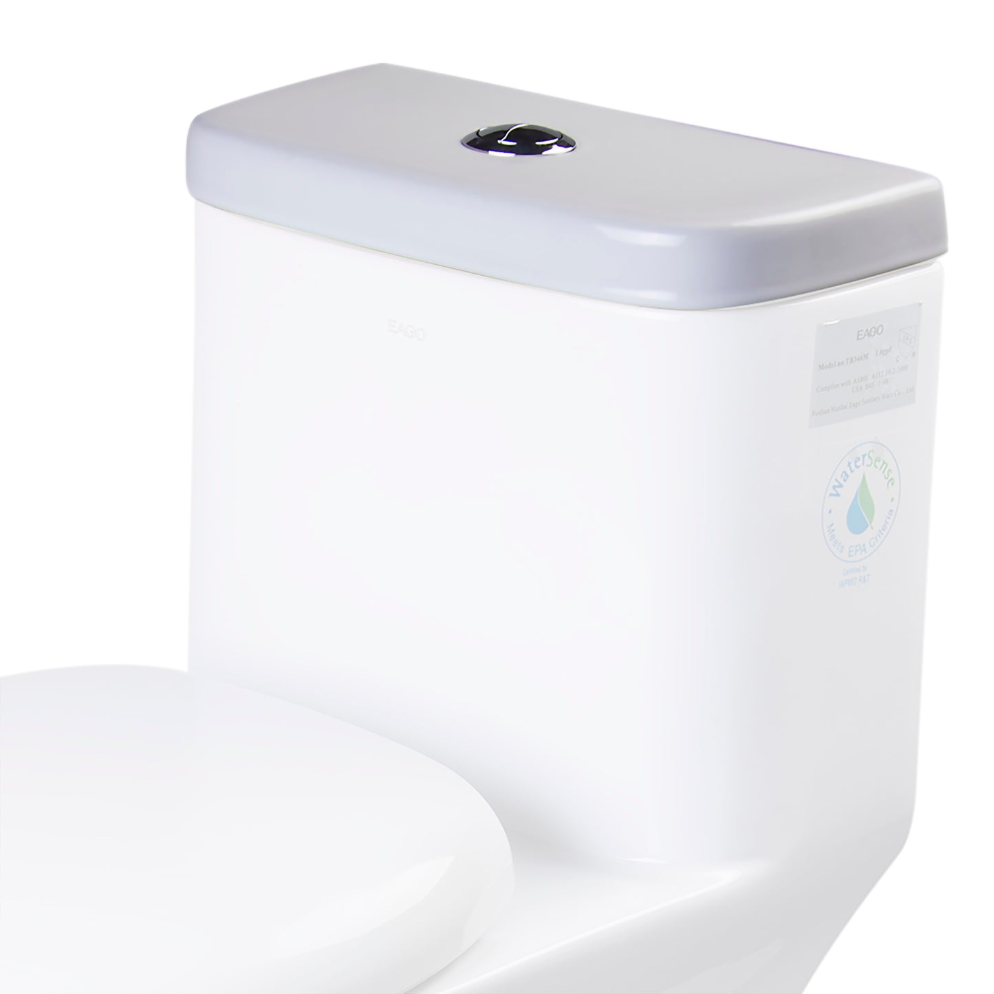 Replacement Ceramic Toilet Lid for TB346