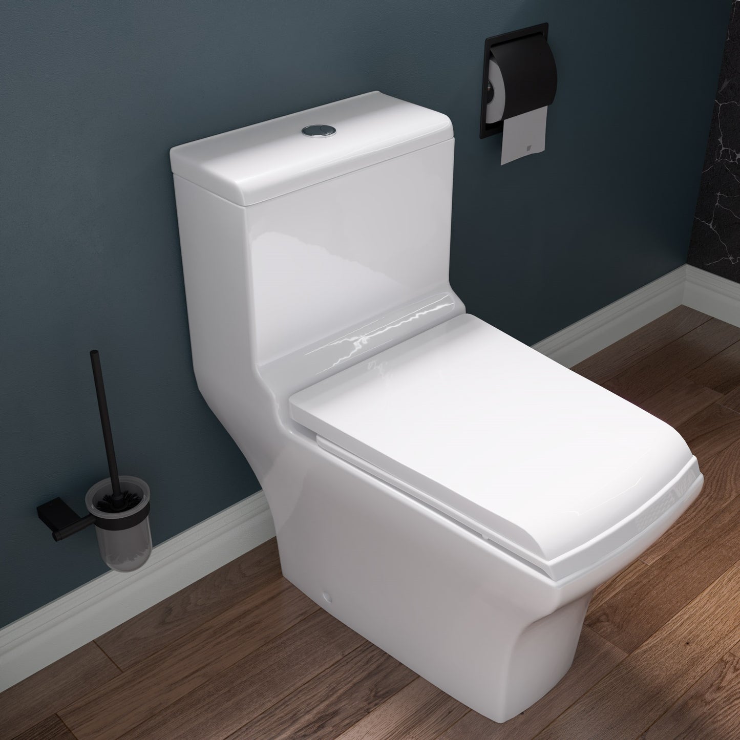 DUAL FLUSH ONE PIECE HIGH EFFICIENCY LOW FLUSH CERAMIC TOILET
