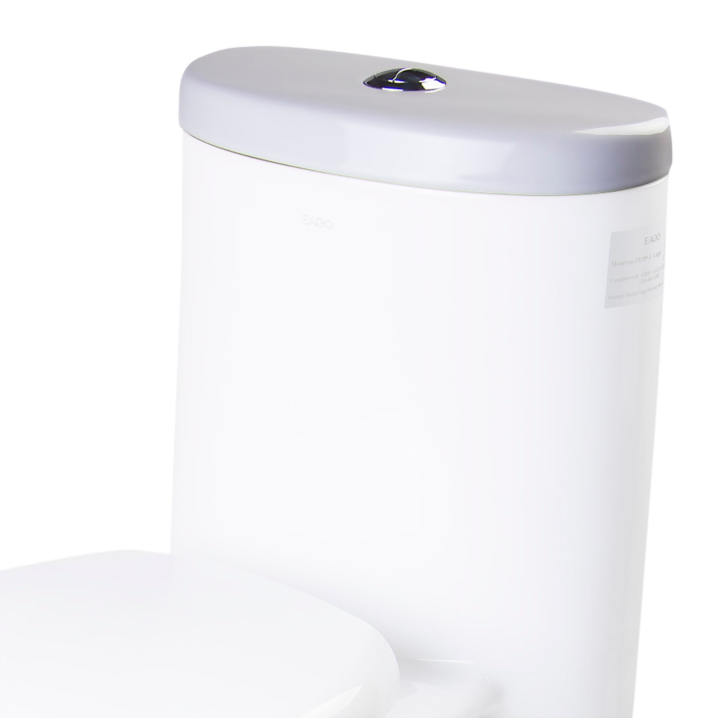 Replacement Ceramic Toilet Lid for TB309