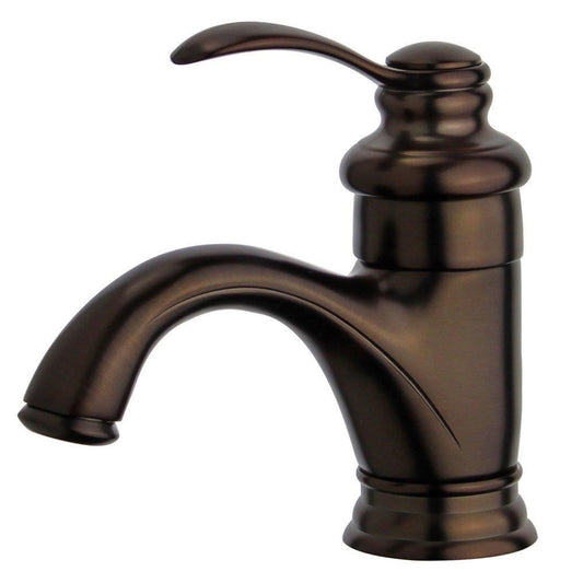 Barcelona Single Handle Bathroom Vanity Faucet in Oil Rubbed Bronze