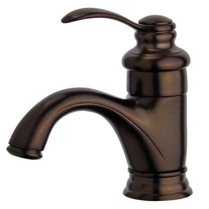 Barcelona Single Handle Bathroom Vanity Faucet in Oil Rubbed Bronze