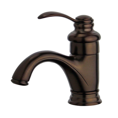 Barcelona Single Handle Bathroom Vanity Faucet in Oil Rubbed Bronze