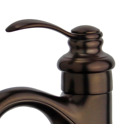 Barcelona Single Handle Bathroom Vanity Faucet in Oil Rubbed Bronze