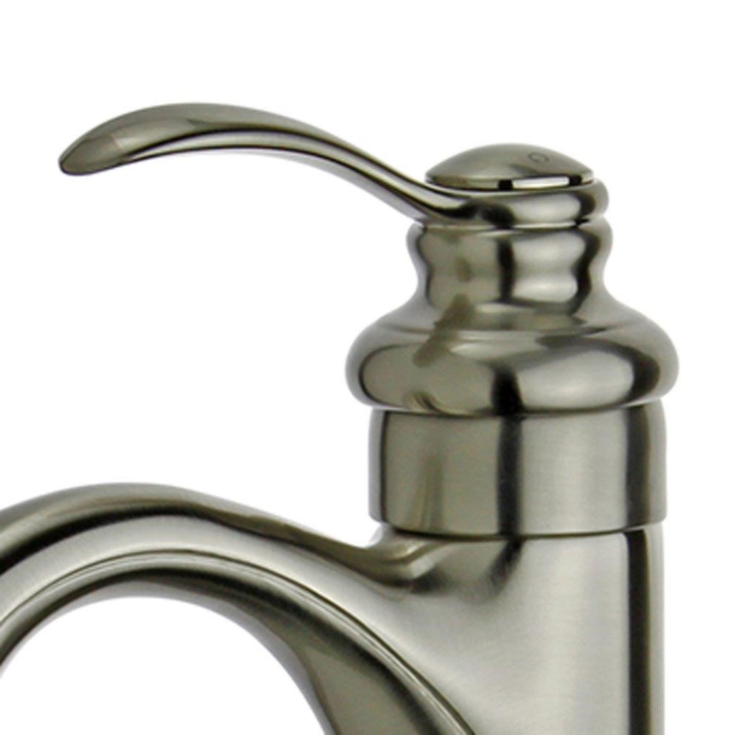 Madrid Single Handle Bathroom Vanity Faucet in Brushed Nickel