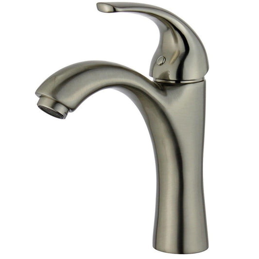 Seville Single Handle Bathroom Vanity Faucet in Brushed Nickel