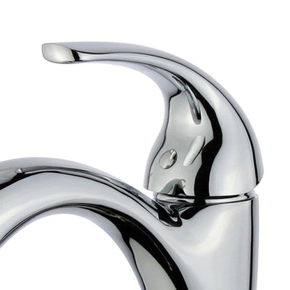 Seville Single Handle Bathroom Vanity Faucet in Polished Chrome