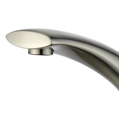 Bilbao Single Handle Bathroom Vanity Faucet in Brushed Nickel