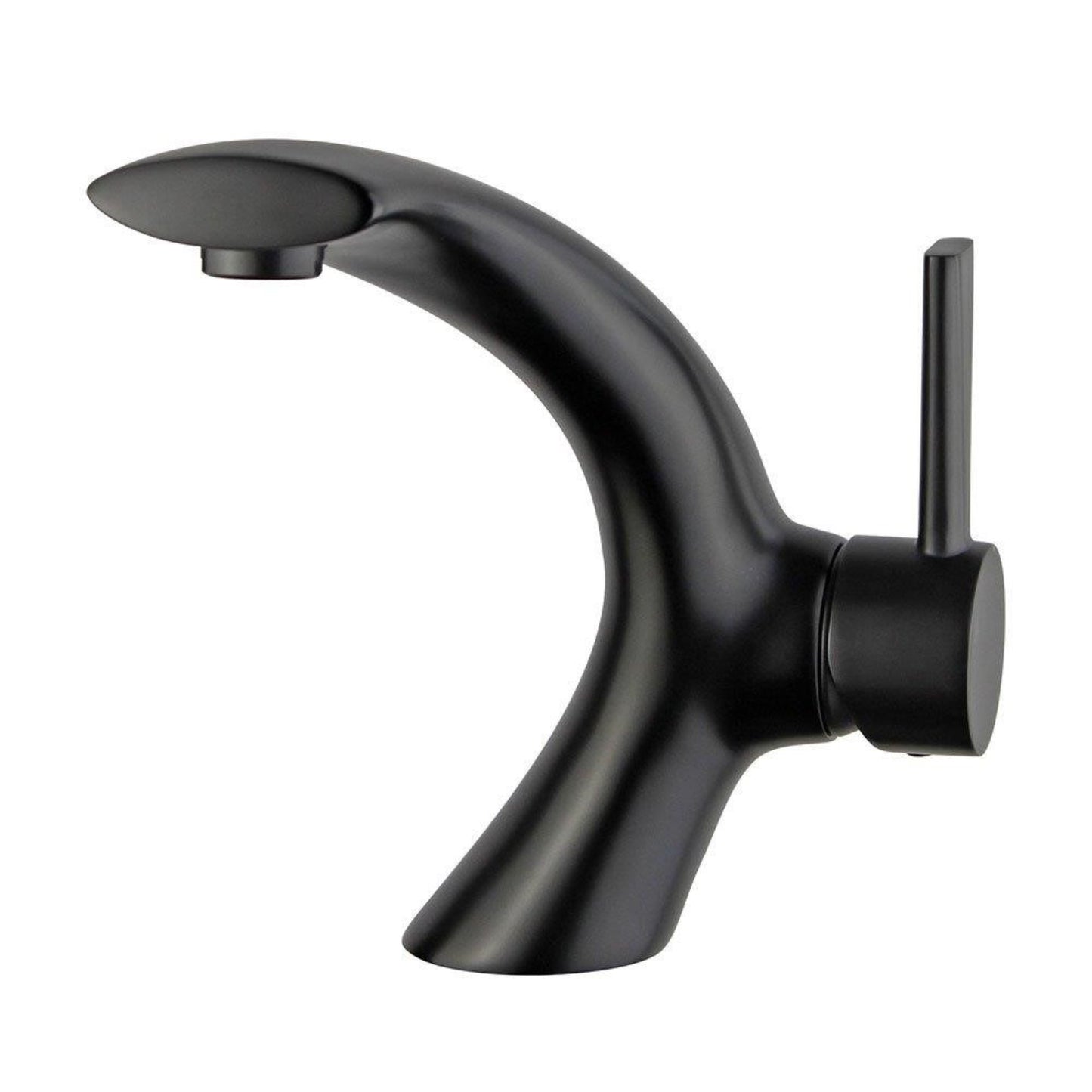 Bilbao Single Handle Bathroom Vanity Faucet in Black