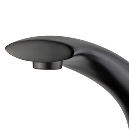Bilbao Single Handle Bathroom Vanity Faucet in Black