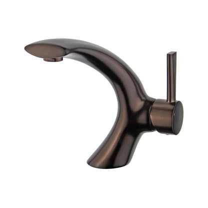 Bilbao Single Handle Bathroom Vanity Faucet in Oil Rubbed Bronze