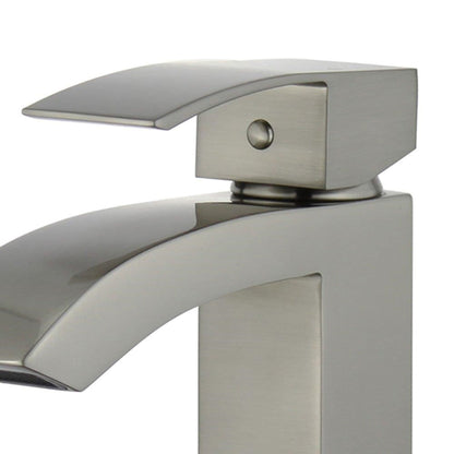 Cordoba Single Handle Bathroom Vanity Faucet in Brushed Nickel