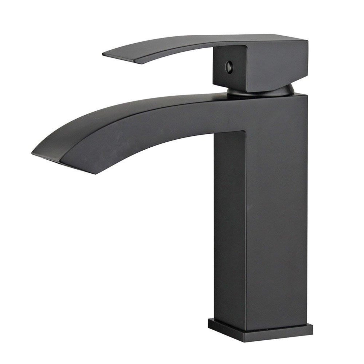 Cordoba Single Handle Bathroom Vanity Faucet in Black