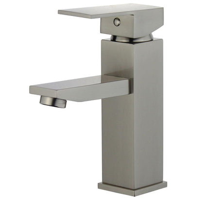 Granada Single Handle Bathroom Vanity Faucet in Brushed Nickel
