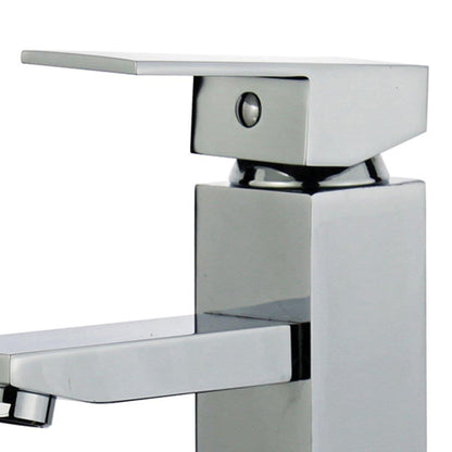 Granada Single Handle Bathroom Vanity Faucet in Polished Chrome