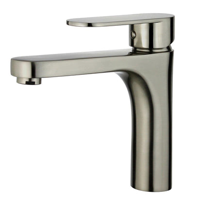 Donostia Single Handle Bathroom Vanity Faucet in Brushed Nickel