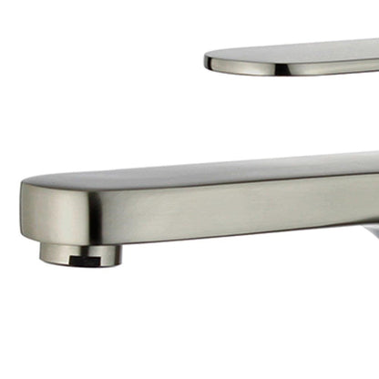 Donostia Single Handle Bathroom Vanity Faucet in Brushed Nickel