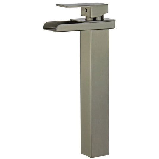 Oviedo Single Handle Bathroom Vanity Faucet in Brushed Nickel