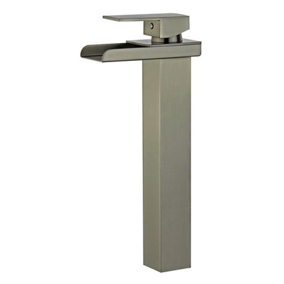 Oviedo Single Handle Bathroom Vanity Faucet in Brushed Nickel