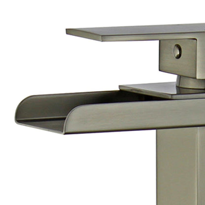 Oviedo Single Handle Bathroom Vanity Faucet in Brushed Nickel