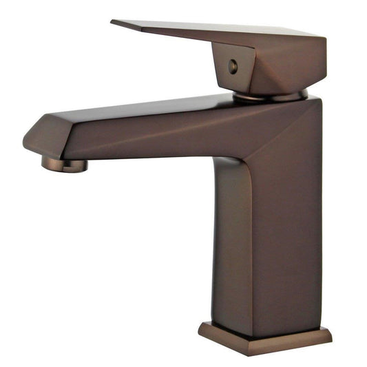 Valencia Single Handle Bathroom Vanity Faucet in Oil Rubbed Bronze