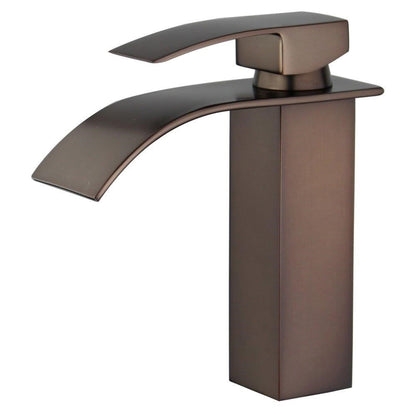 Santiago Single Handle Bathroom Vanity Faucet in Oil Rubbed Bronze