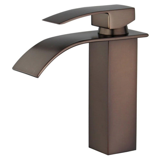Santiago Single Handle Bathroom Vanity Faucet in Oil Rubbed Bronze