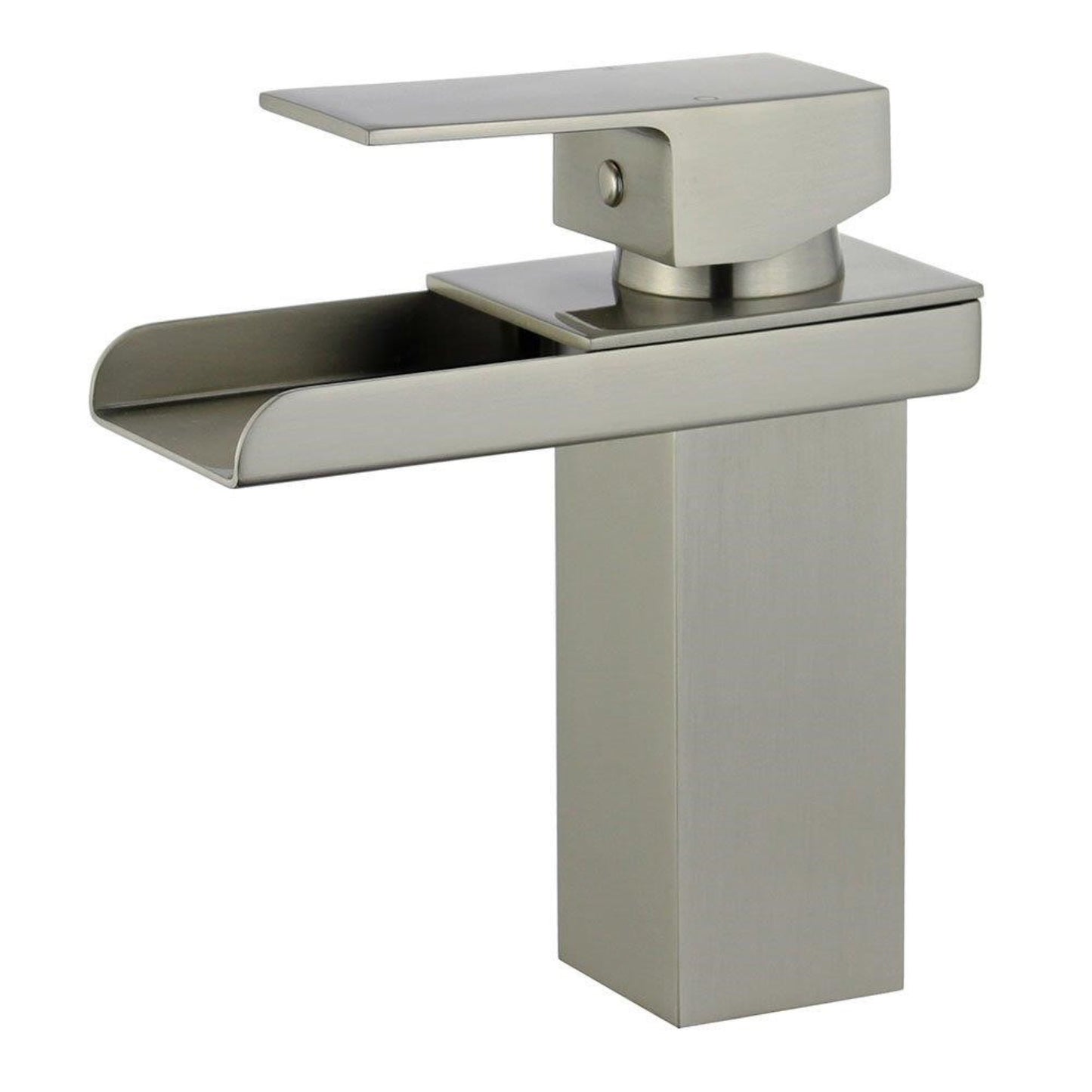 Pampalona Single Handle Bathroom Vanity Faucet in Brushed Nickel