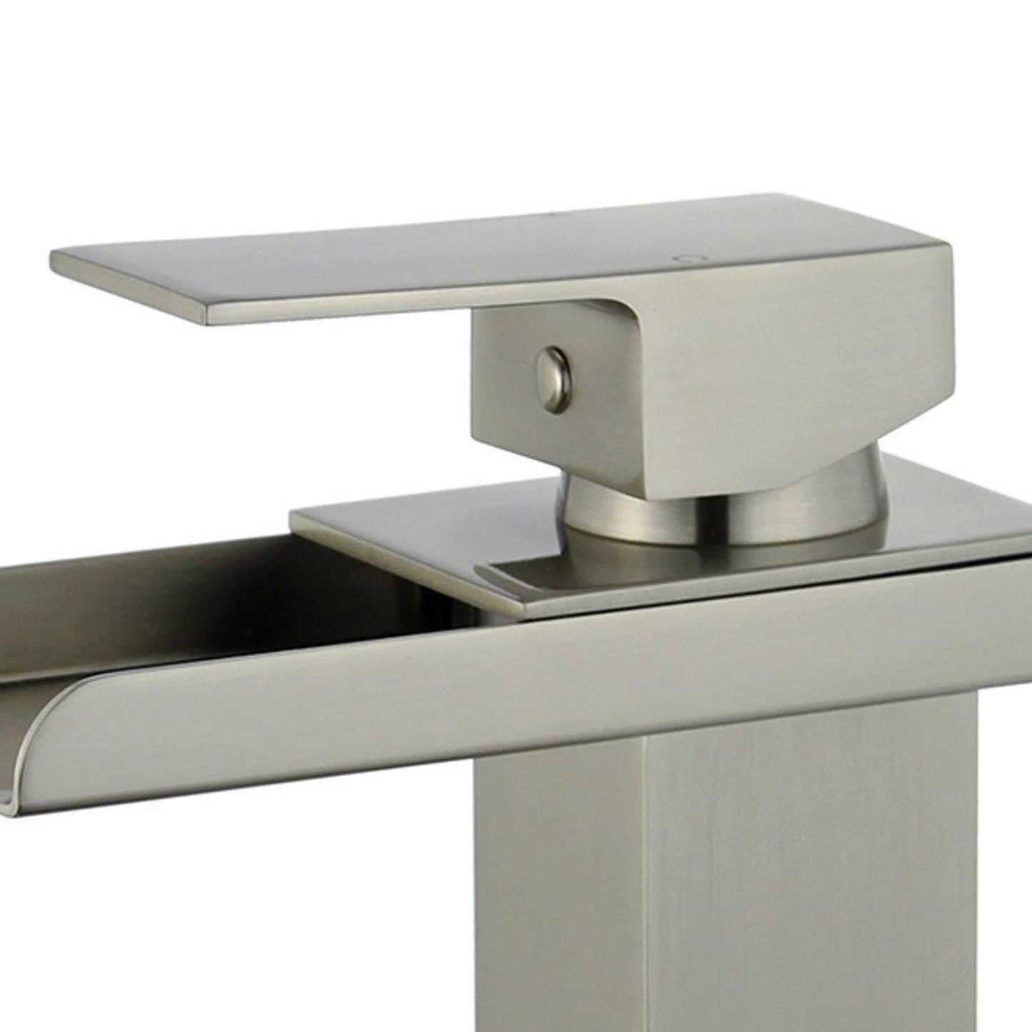 Pampalona Single Handle Bathroom Vanity Faucet in Brushed Nickel