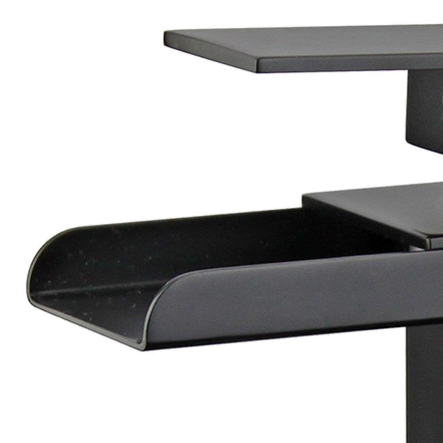 Pampalona Single Handle Bathroom Vanity Faucet in Black