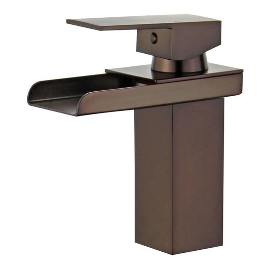 Pampalona Single Handle Bathroom Vanity Faucet in Oil Rubbed Bronze