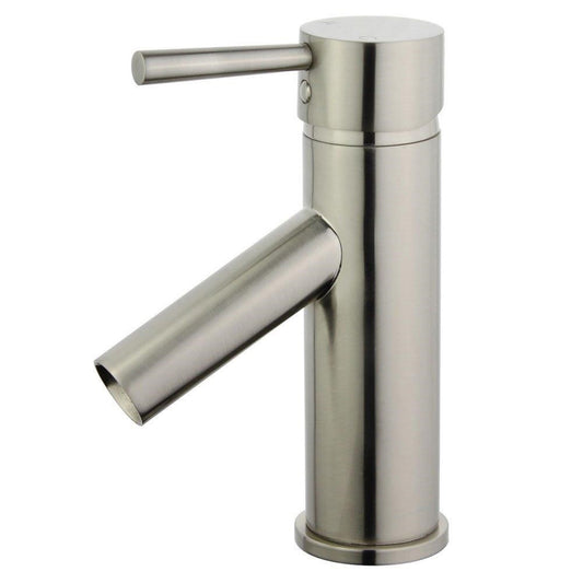 Malaga Single Handle Bathroom Vanity Faucet in Brushed Nickel