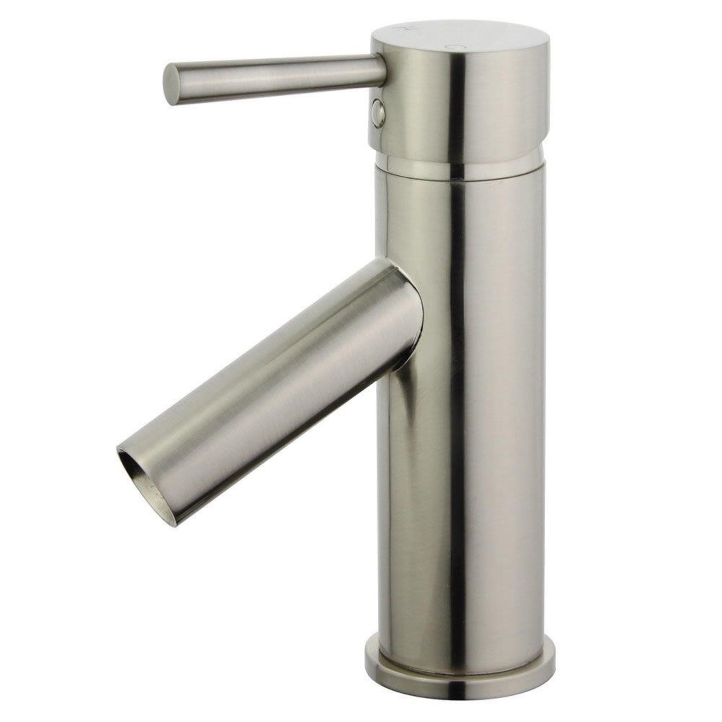 Malaga Single Handle Bathroom Vanity Faucet in Brushed Nickel