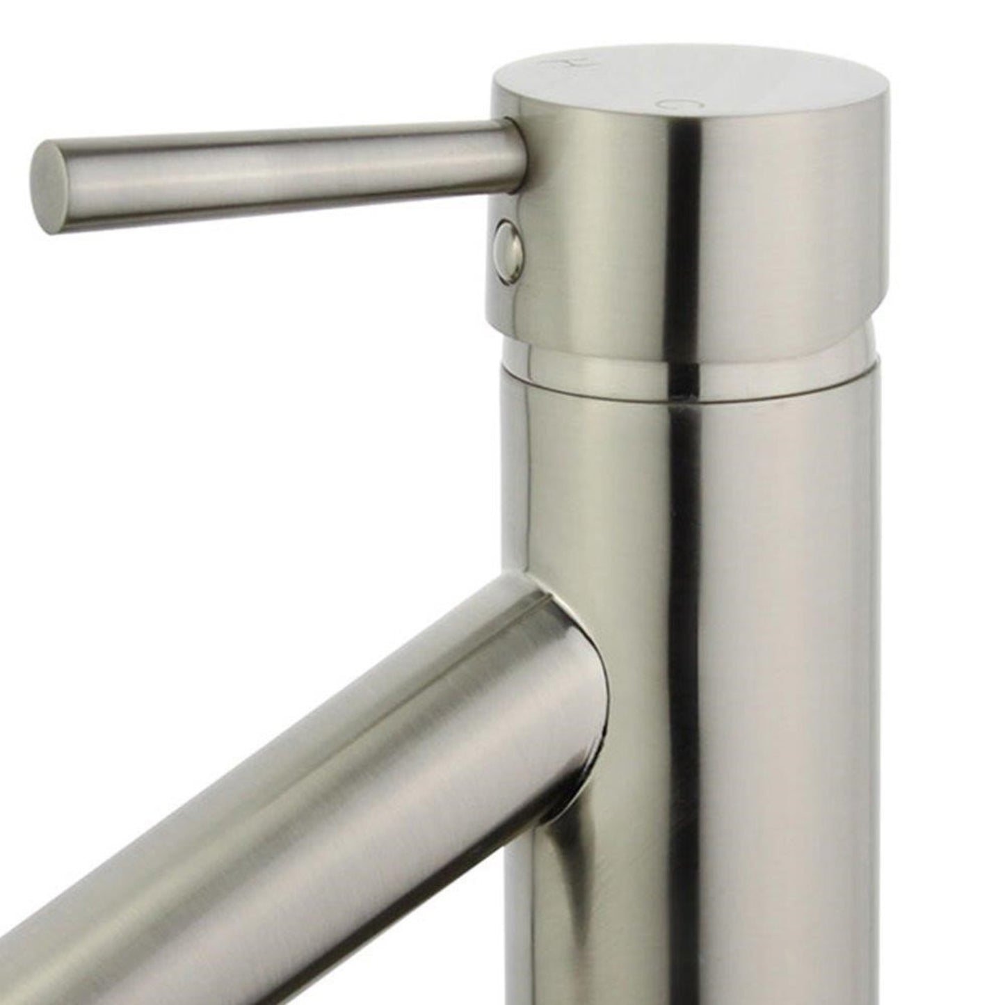 Malaga Single Handle Bathroom Vanity Faucet in Brushed Nickel