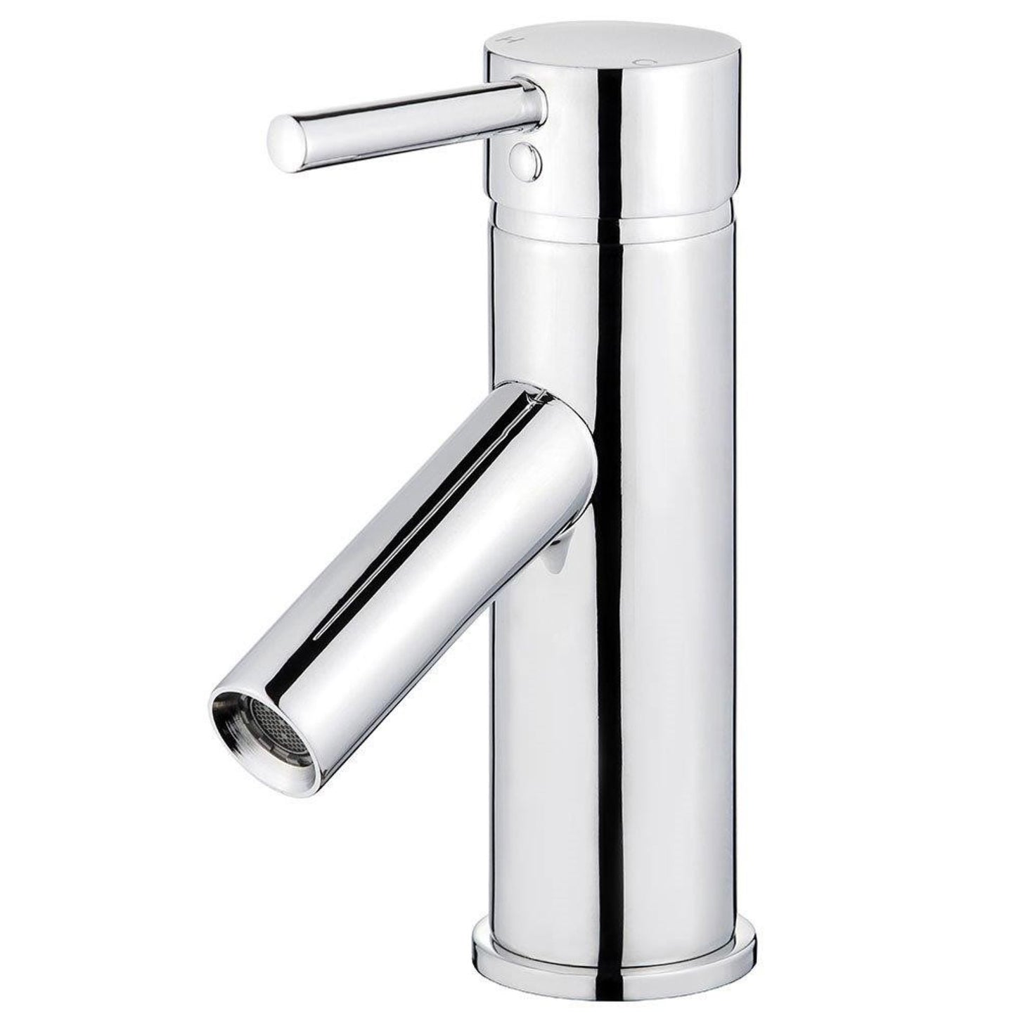 Malaga Single Handle Bathroom Vanity Faucet in Polished Chrome