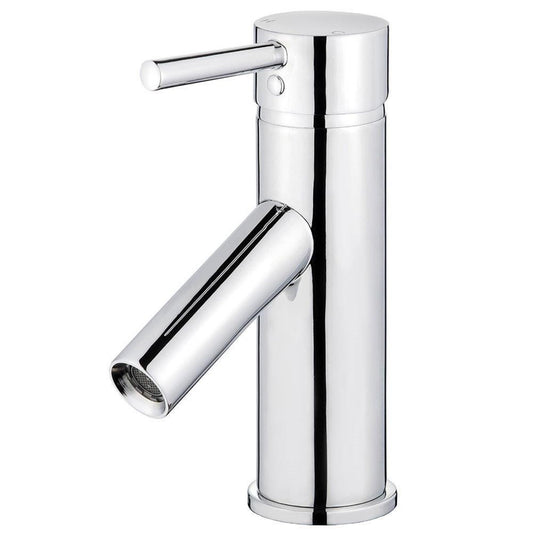 Malaga Single Handle Bathroom Vanity Faucet in Polished Chrome