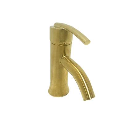 Refina Single Handle Bathroom Vanity Faucet in Gold