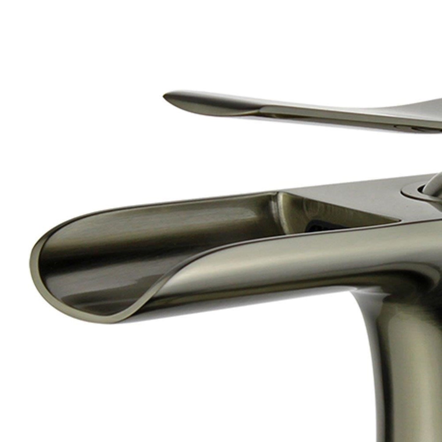 Logrono Single Handle Bathroom Vanity Faucet in Brushed Nickel